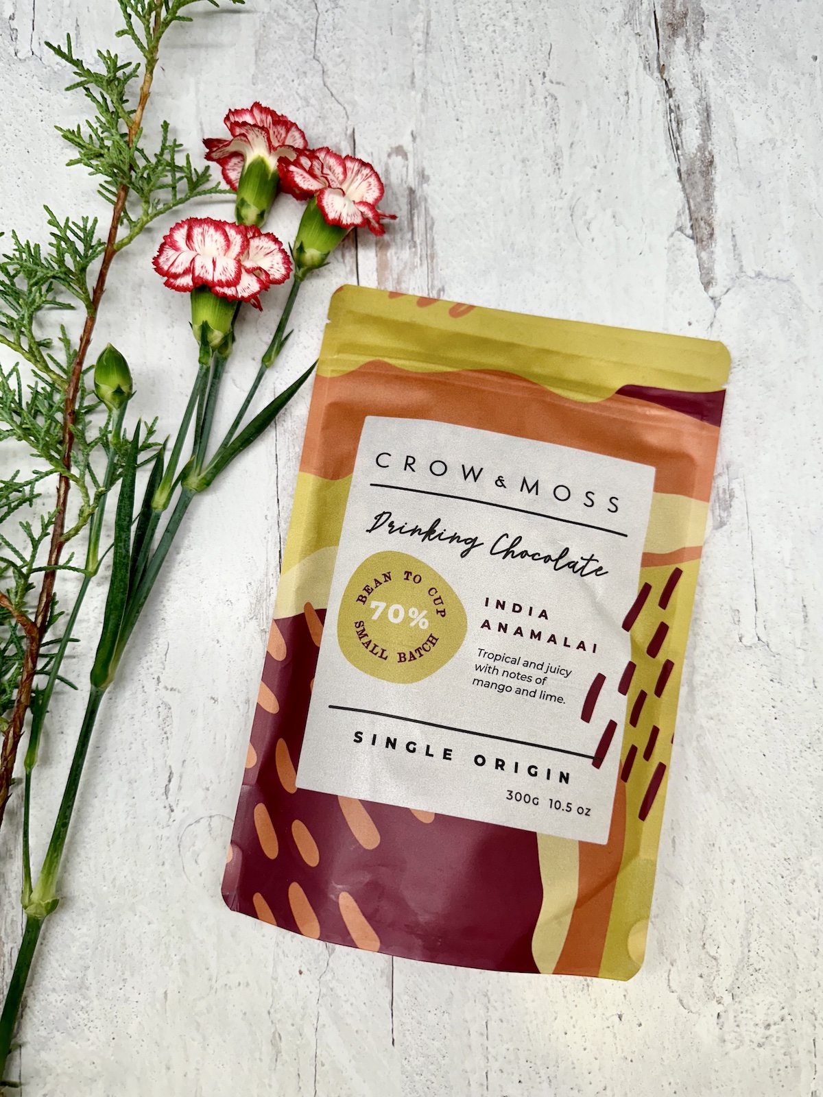 Crow & Moss India Anamalai Drinking Chocolate 70%