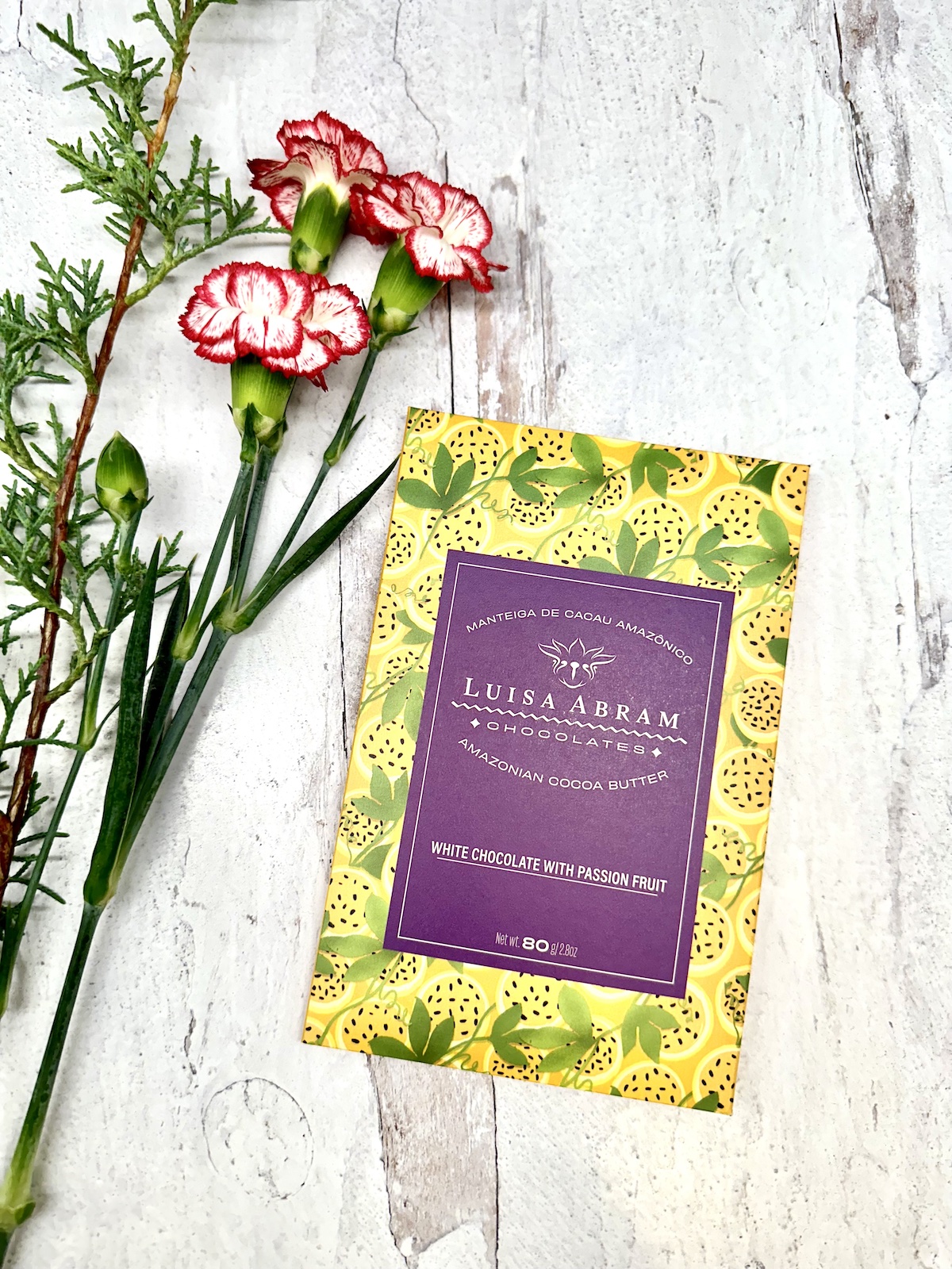 Luisa Abram Passion Fruit White Chocolate