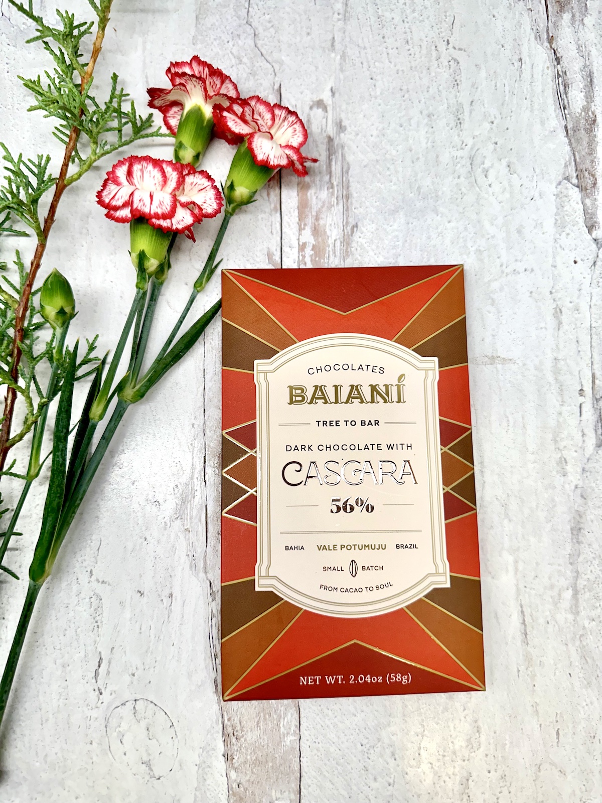 Baiani Dark Chocolate w/ Cascara 56%