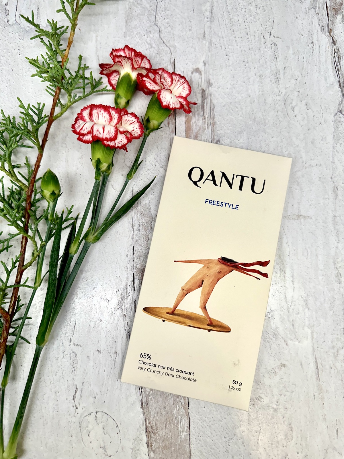 Qantu Freestyle Rough Ground Dark Chocolate 65%