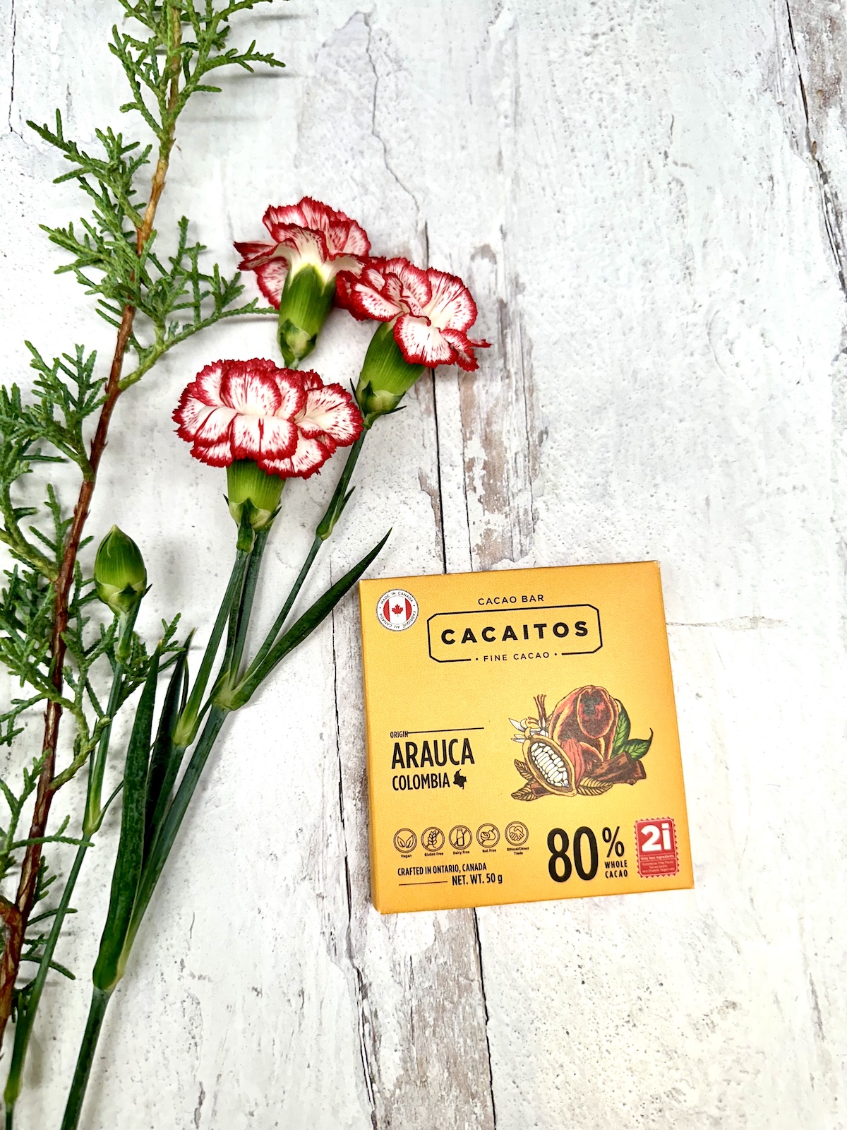 CACAITOS Arauca Colombia Dark Chocolate 80%