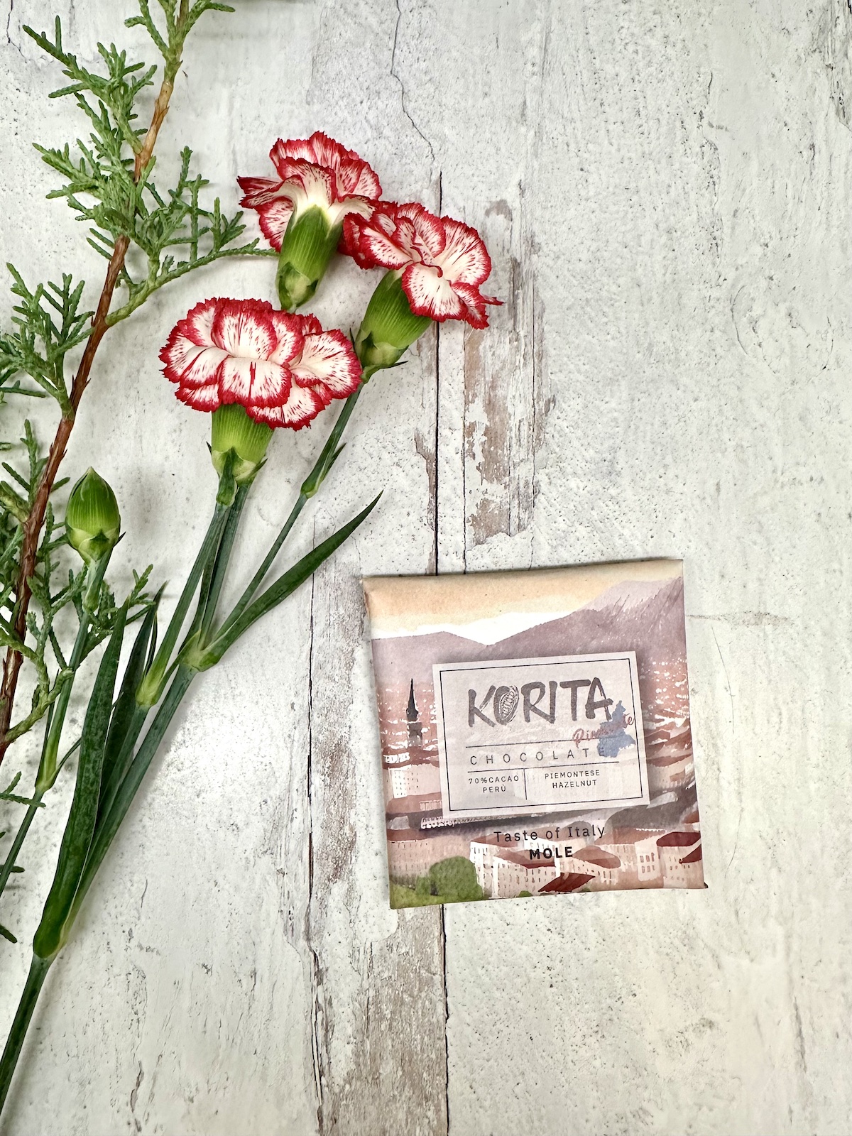 Korita Piemontese Hazelnut Dark Chocolate 70%
