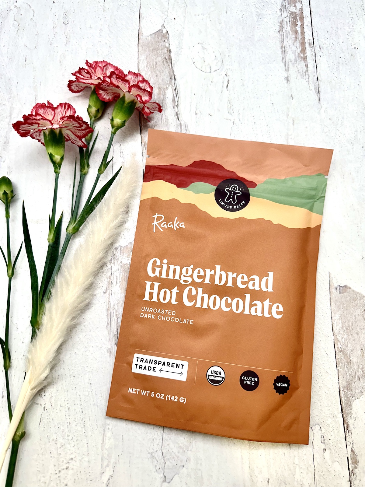 Raaka Gingerbread Hot Chocolate