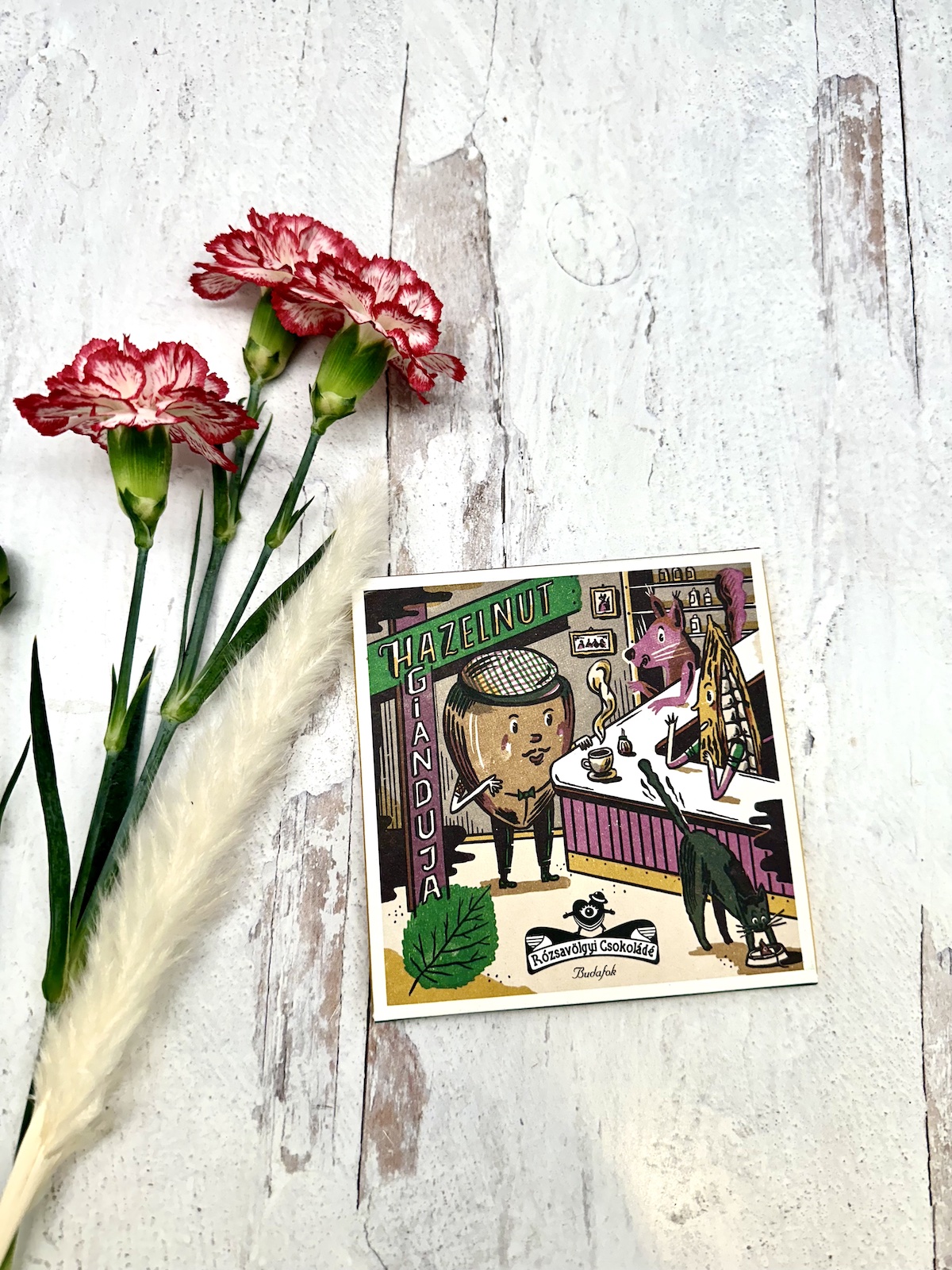 Rozsavolgyi Gianduja Bar w/ Hazelnut Paste