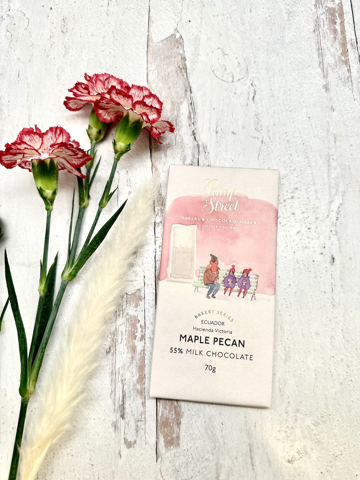 Pump Street Maple Pecan Dark Milk Chocolate 55%