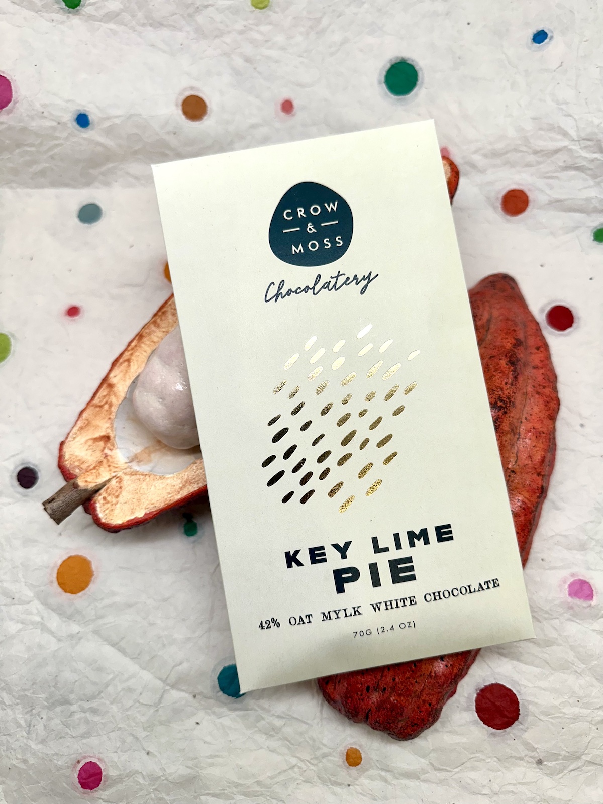 Crow & Moss Key Lime Pie Vegan White 42%