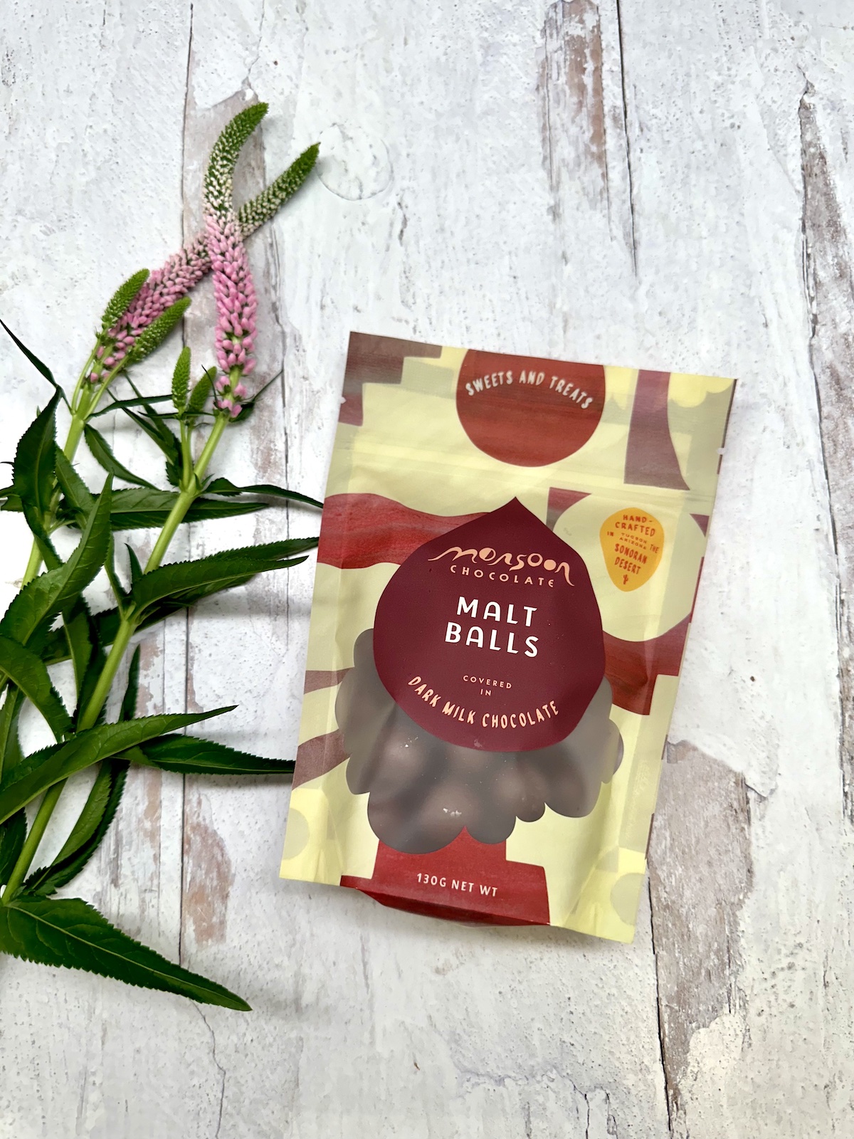 Monsoon Dark Milk Chocolate Covered Malt Balls