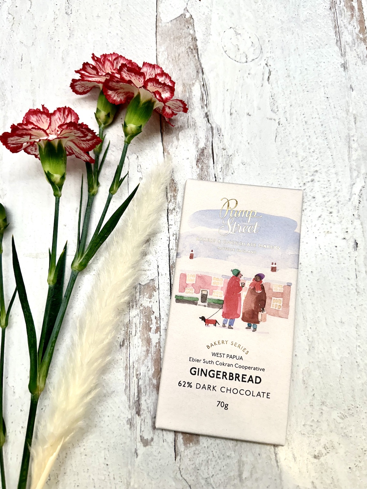 Pump Street Gingerbread Dark Chocolate 62%