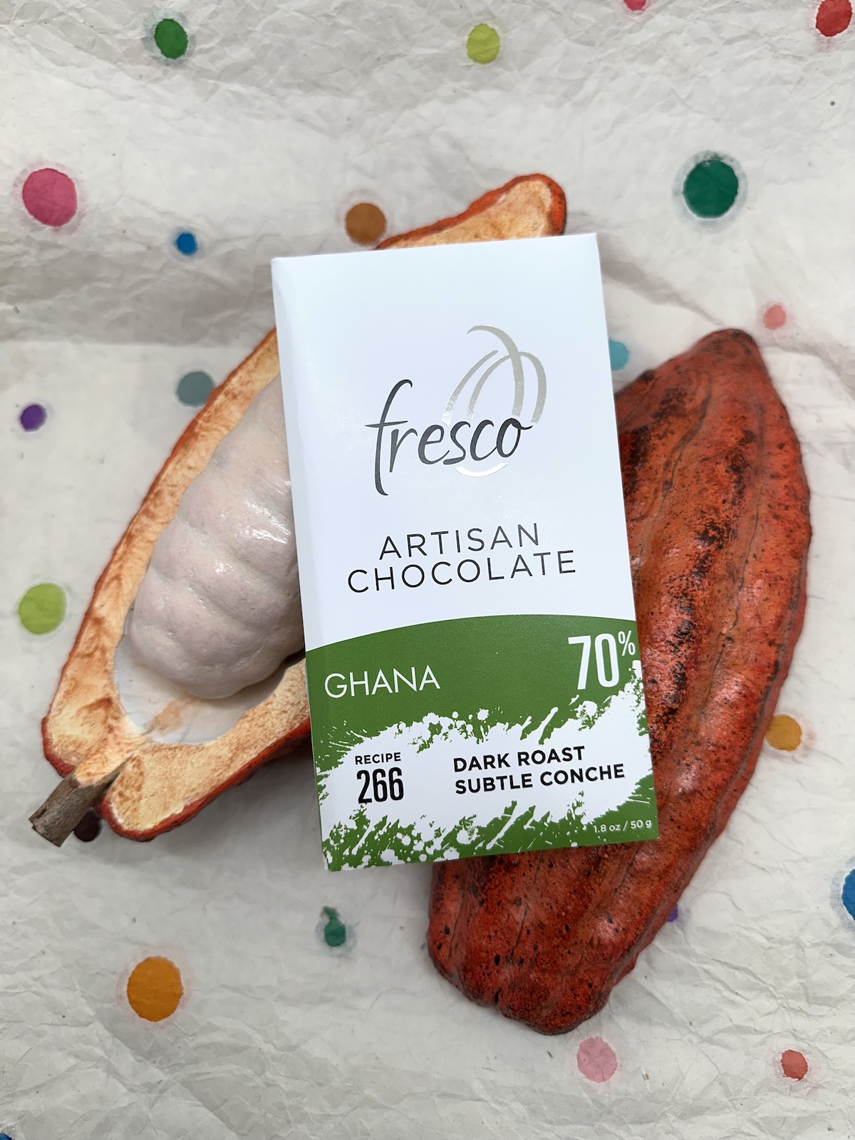 Fresco Ghana Dark Roast Dark Chocolate 70%