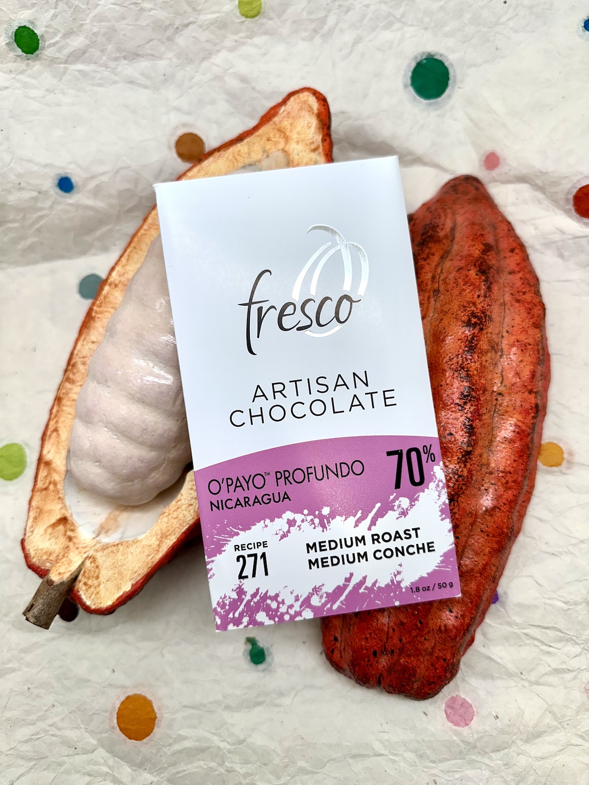 Fresco Nicaragua Medium Roast Dark Chocolate 70%