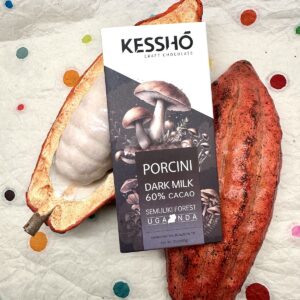 Kessho Porcini Dark Milk Chocolate 60%
