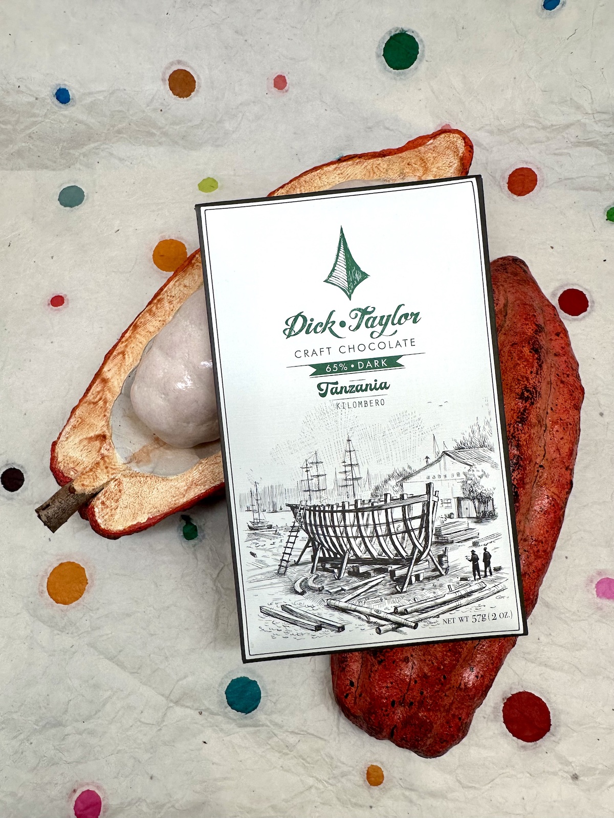 Dick Taylor Tanzania kilombero Dark Chocolate 65%