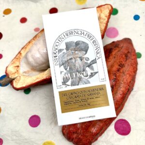 Chocolate Metiche Orange Peel & Almond Dark 74%