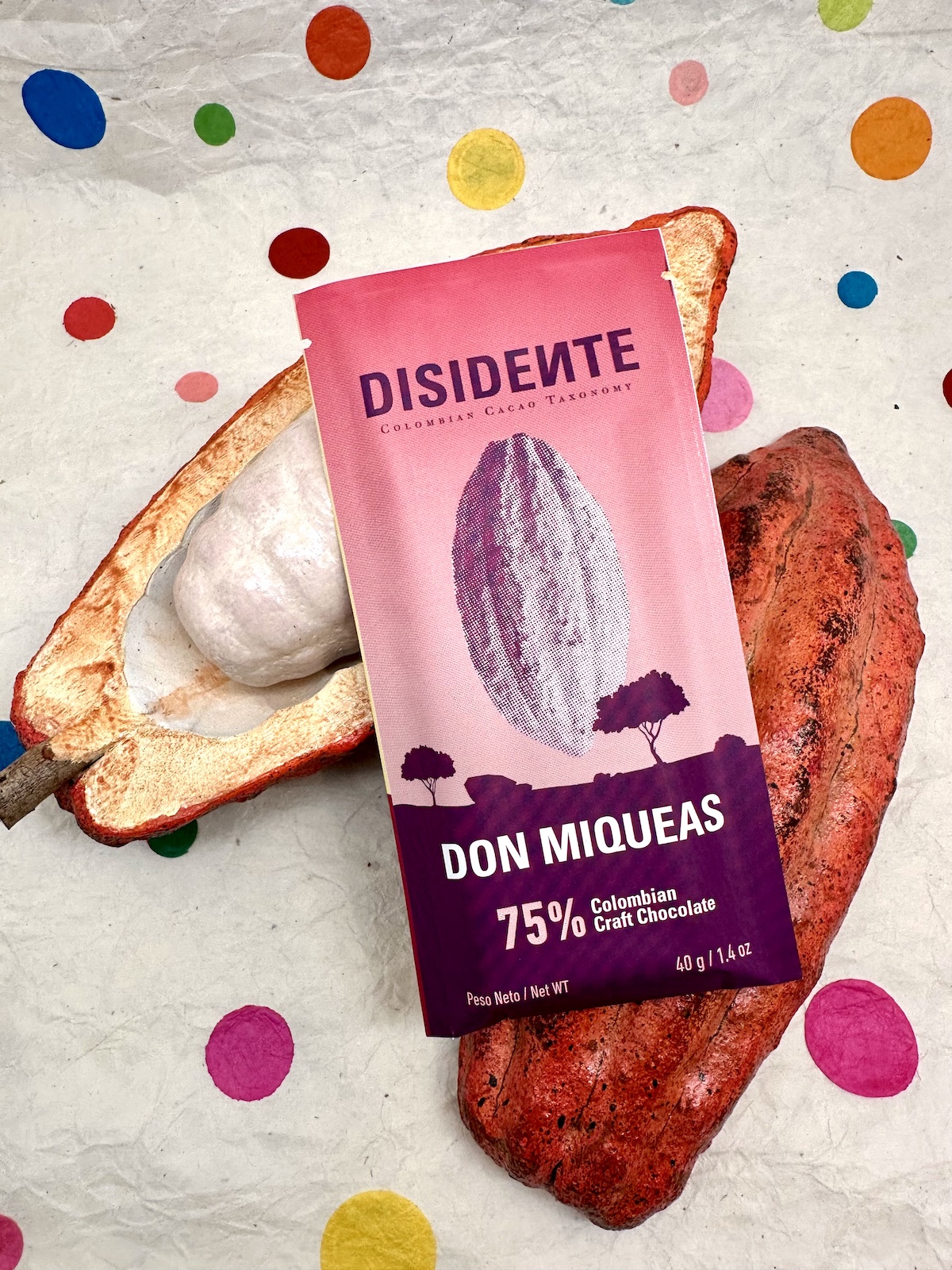 Cacao Disidente Don Miqueas 75%