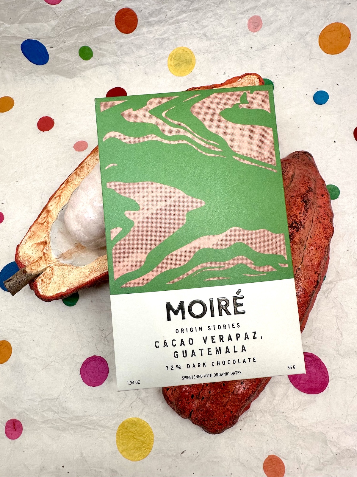 MOIRÉ Cacao Verapaz Guatemala 72%