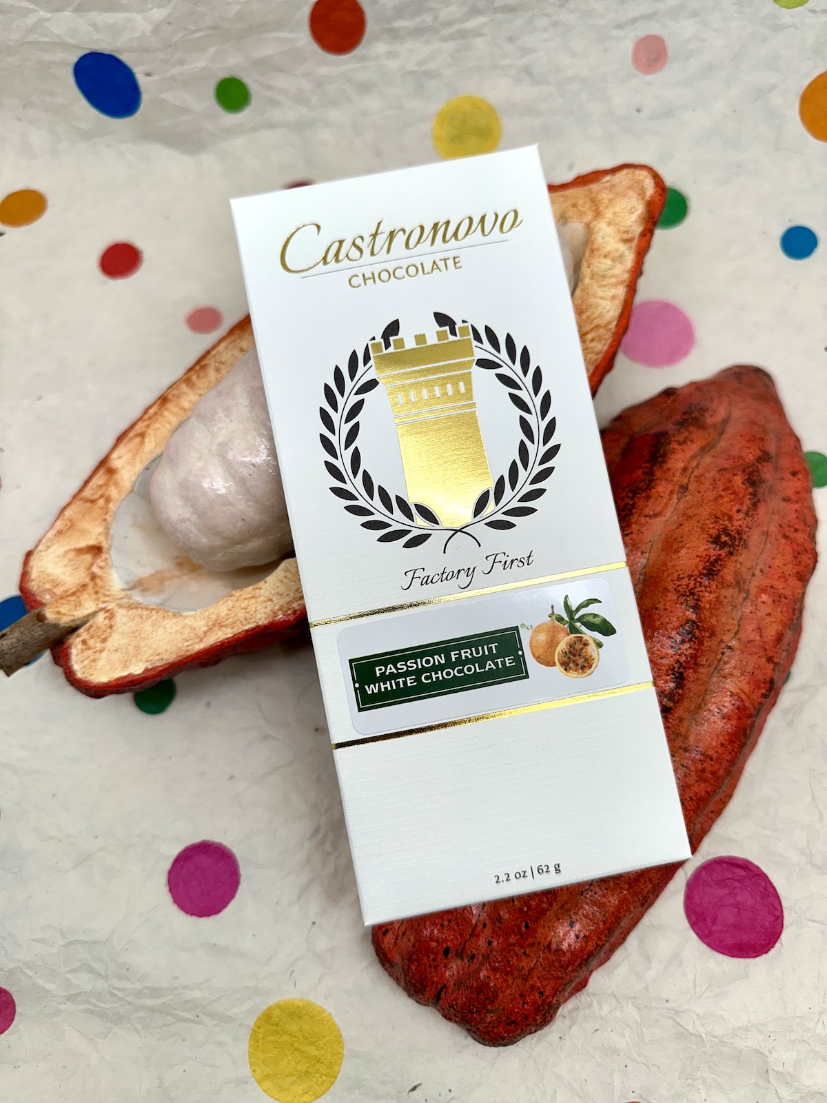 Castronovo Passion Fruit White Chocolate
