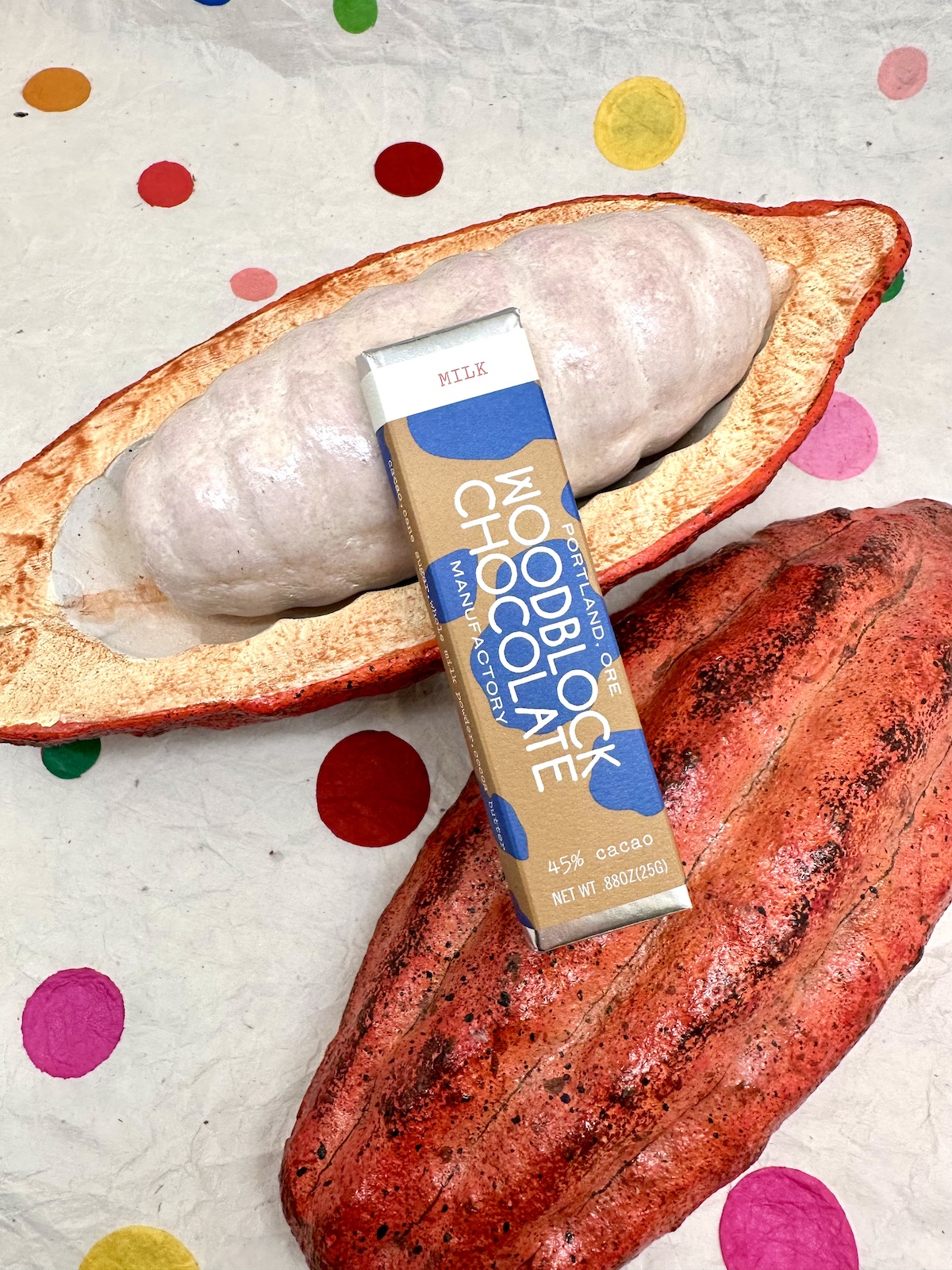 Woodblock 45% Milk Chocolate