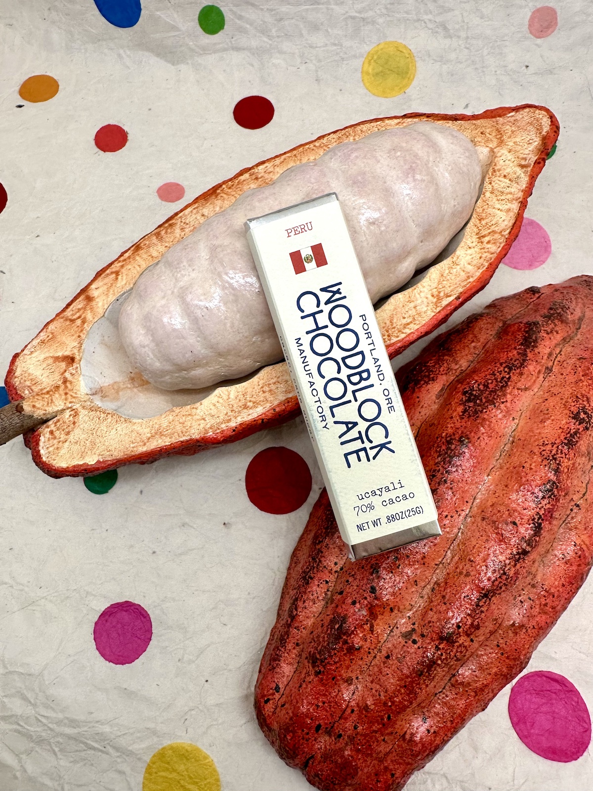 Woodblock Ucayali Peru Dark Chocolate 70%