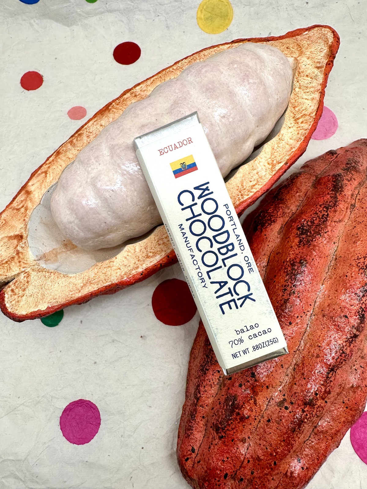 Woodblock Chocolate Balao Ecuador 70%