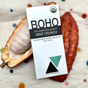 BOHO Mint Crunch Dark Chocolate 70%