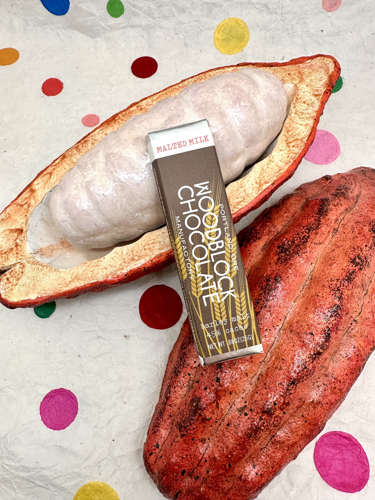 Woodblock Barley Malted Milk Chocolate 45%