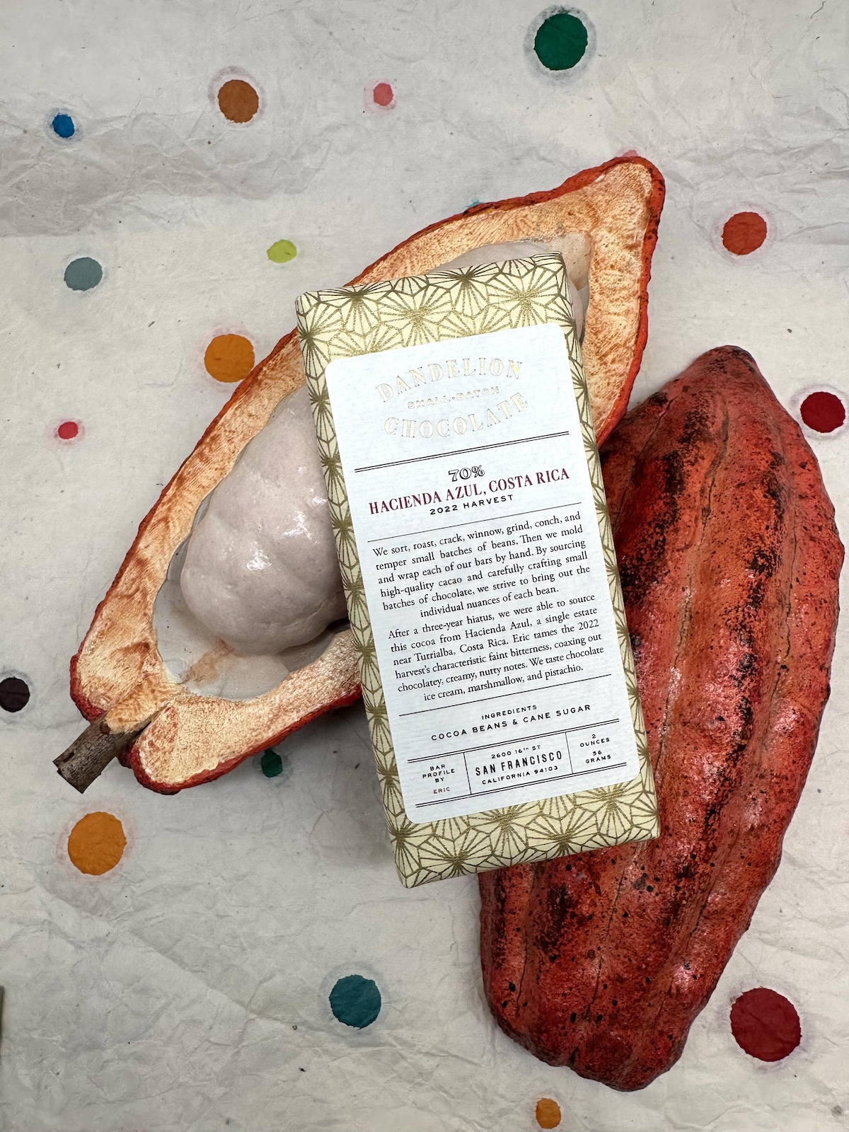 Dandelion Hacienda Azul Costa Rica 70%