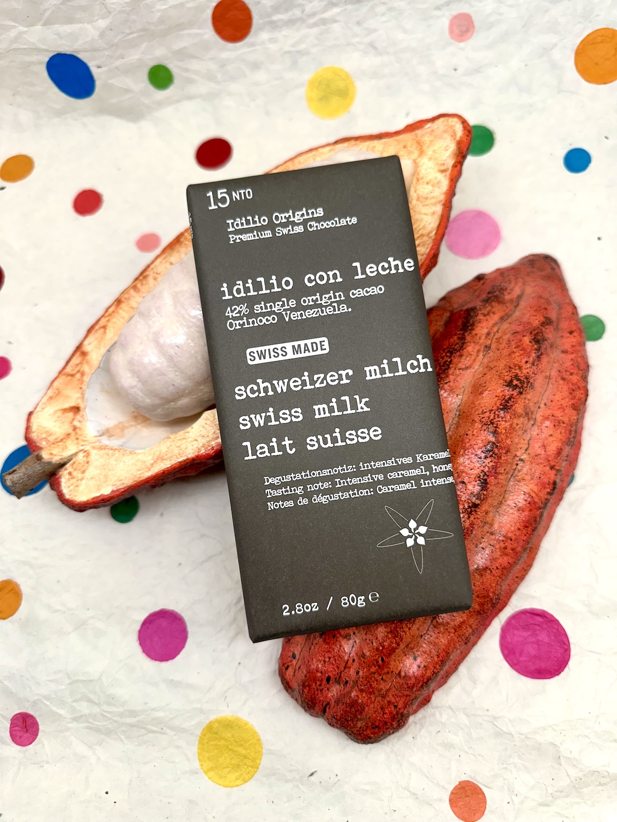 Idilio Origins Swiss Milk Chocolate 42%