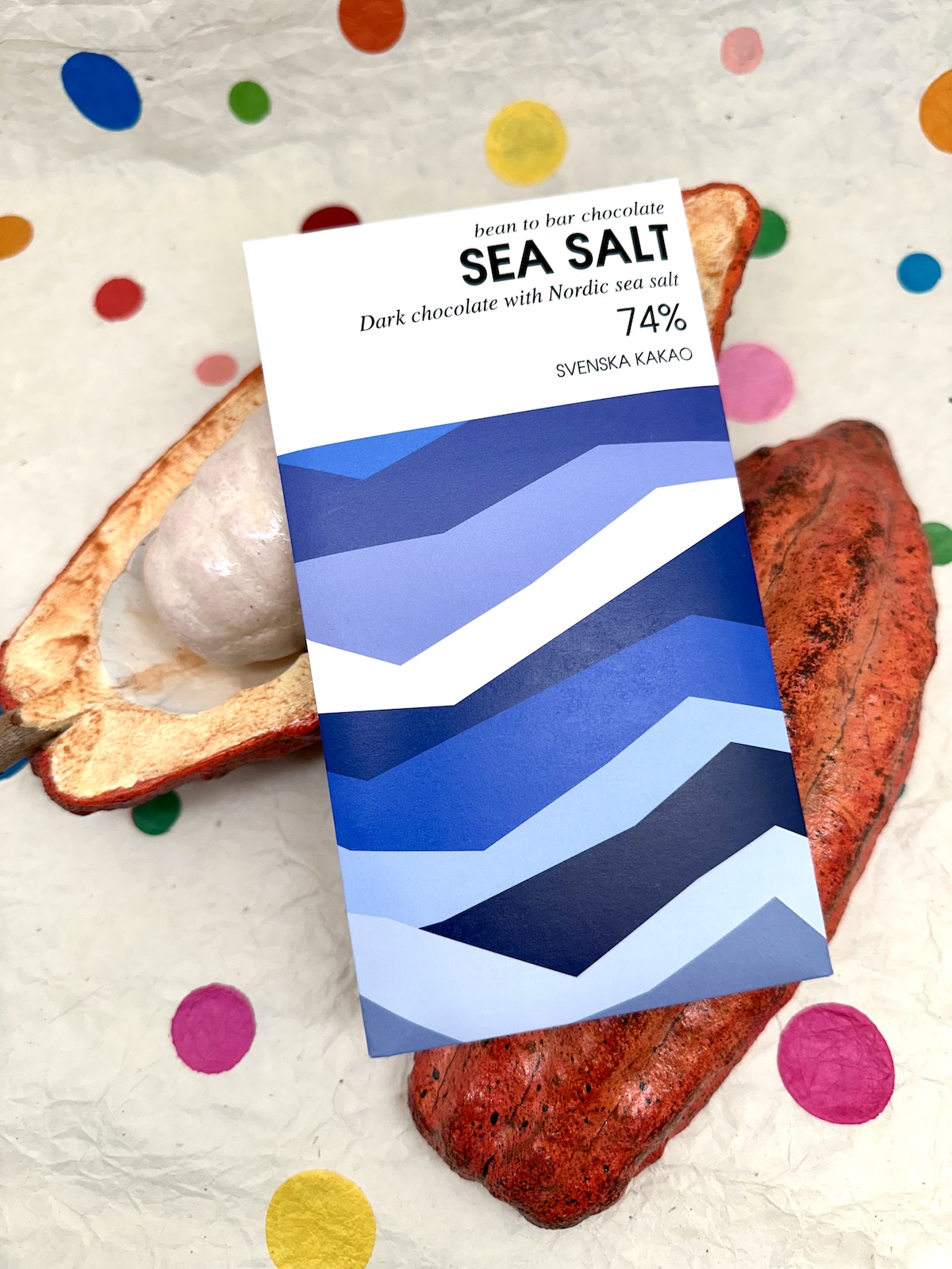 Svenska Kakao Dark with Nordic Sea Salt 74%