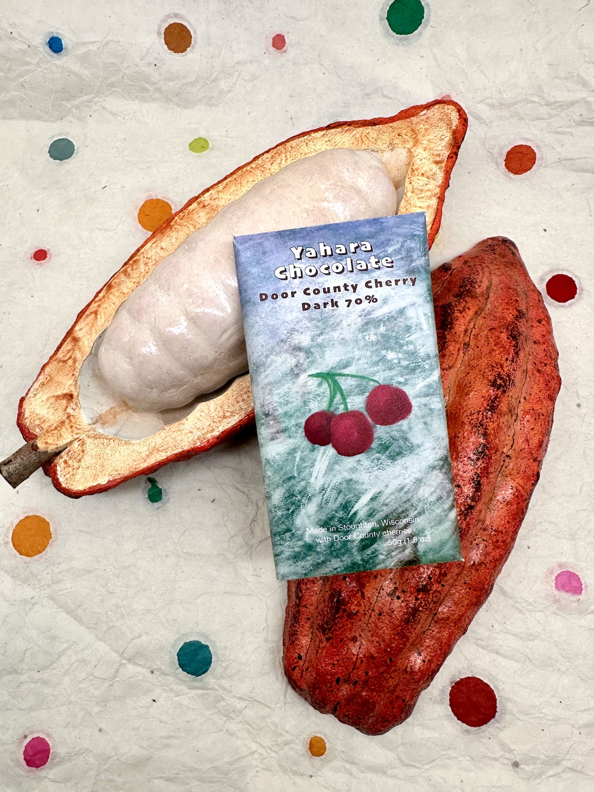 Yahara Door County Cherry Dark Chocolate 70%