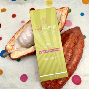 Villakuyaya Quinoa Crunch & Pink Salt Milk Chocolate 39%