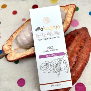 Villakuyaya Cacao Rose Dark Chocolate 80%