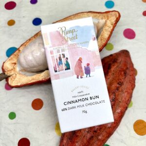 Pump Street Cinnamon Bun Dark Milk Chocolate 60%