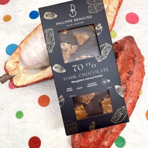 Philippe Beaulieu Nougatine Almond Brittle Dark 70%