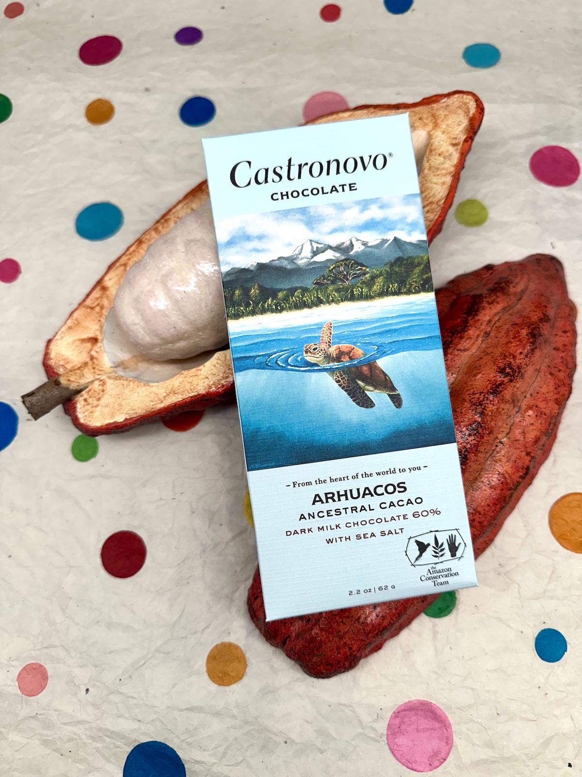 Castronovo Arhuacos Dark Milk with Sea Salt 60%